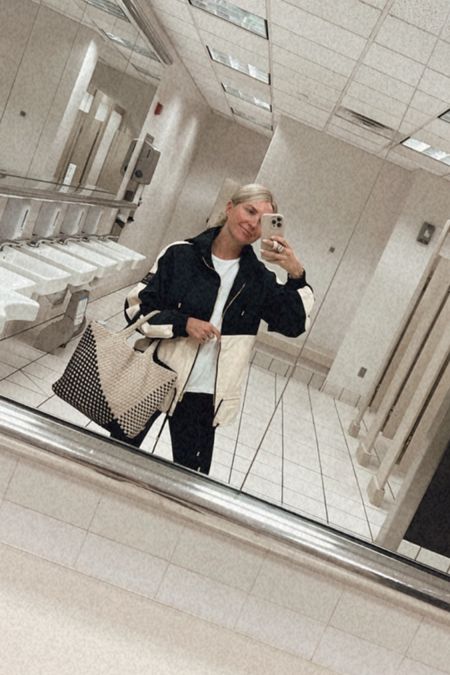A neutral moment 🖤🤎🤍

My P.E Nation jacket is on sale - wearing a size xs

Found my medium Naghedi bag bag back in stock in this print

#LTKsalealert #LTKitbag