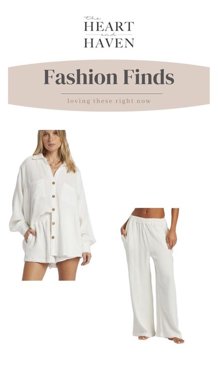 Perfect beach vacation coverup/ loungewear.  Sizing for the top runs extremely large: the size small says it is an 8 (which for me was a perfect baggy fit).  But the shorts ran small, I ended up getting a large in the shorts and they fit me great (I usually wear a 28 in jeans). 