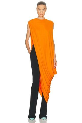 TOM FORD Asymmetric Top in Orange | FWRD 