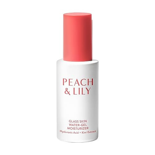 Peach & Lily - Glass Skin Water-Gel Moisturizer (1.69 ounces) - Hyaluronic Acid - Face Moisturizer - Lightweight & Oil Free - Chamomile, Kiwi, & Peach - Self Care - Vegan, Cruelty Free - Korean Beauty | Amazon (US)