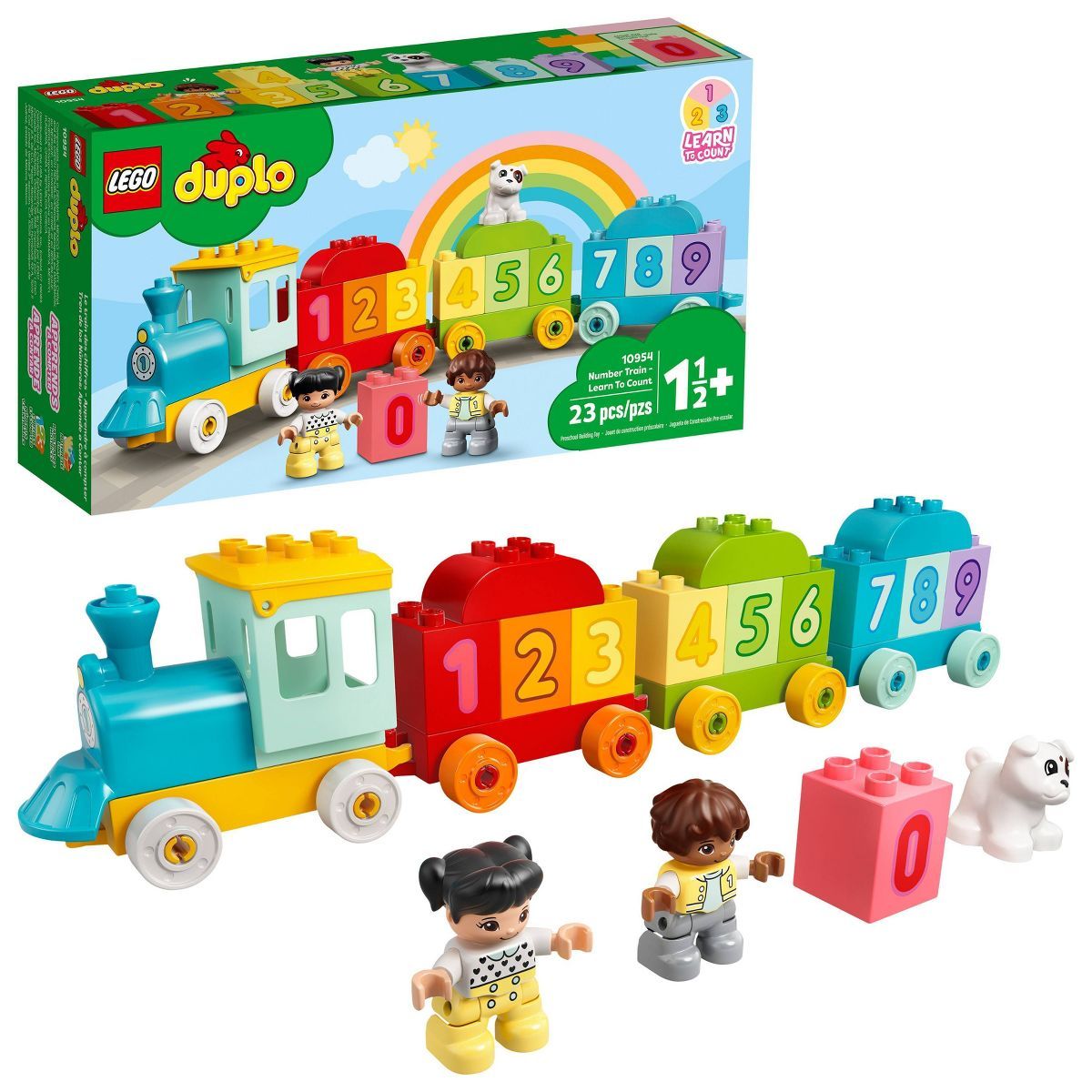 LEGO DUPLO My First Number Train Toy 10954 | Target