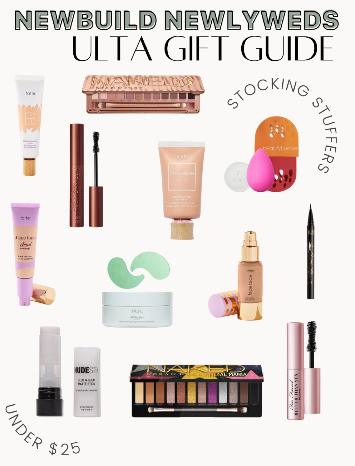 Gift Guide: Grab some of the best stocking stuffers for makeup lovers with 50% off at Ulta!

#LTKGiftGuide #LTKsalealert #LTKfindsunder50