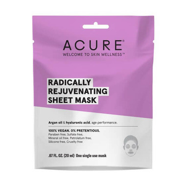 Acure Rejuvenating Sheet Mask | Well.ca