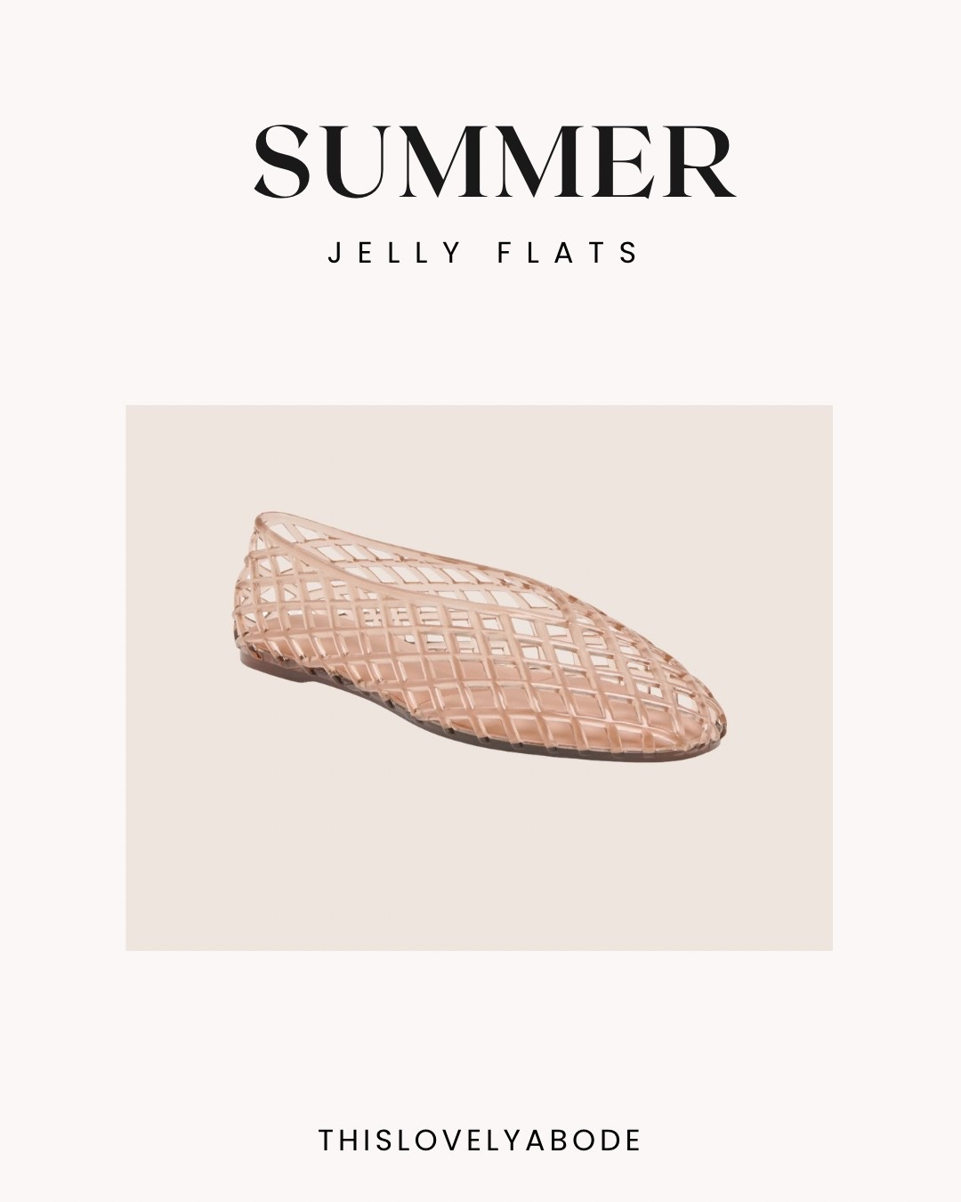 Woman’s jelly flats. Comes in several color options. 
#womansshoes #jellyflats #nordstrom #summerstyle

#LTKHome #LTKBeauty