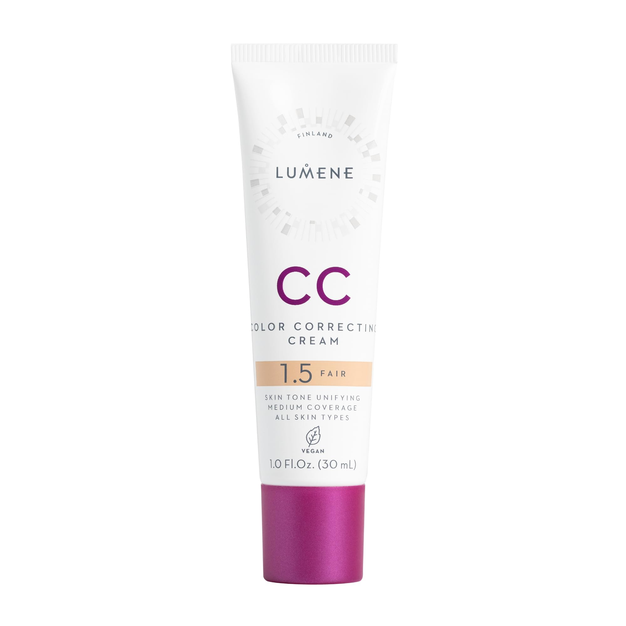 LUMENE CC Cream Color Correcting Cream Foundation | SPF 20 | Medium Coverage | Lightweight and An... | Amazon (UK)