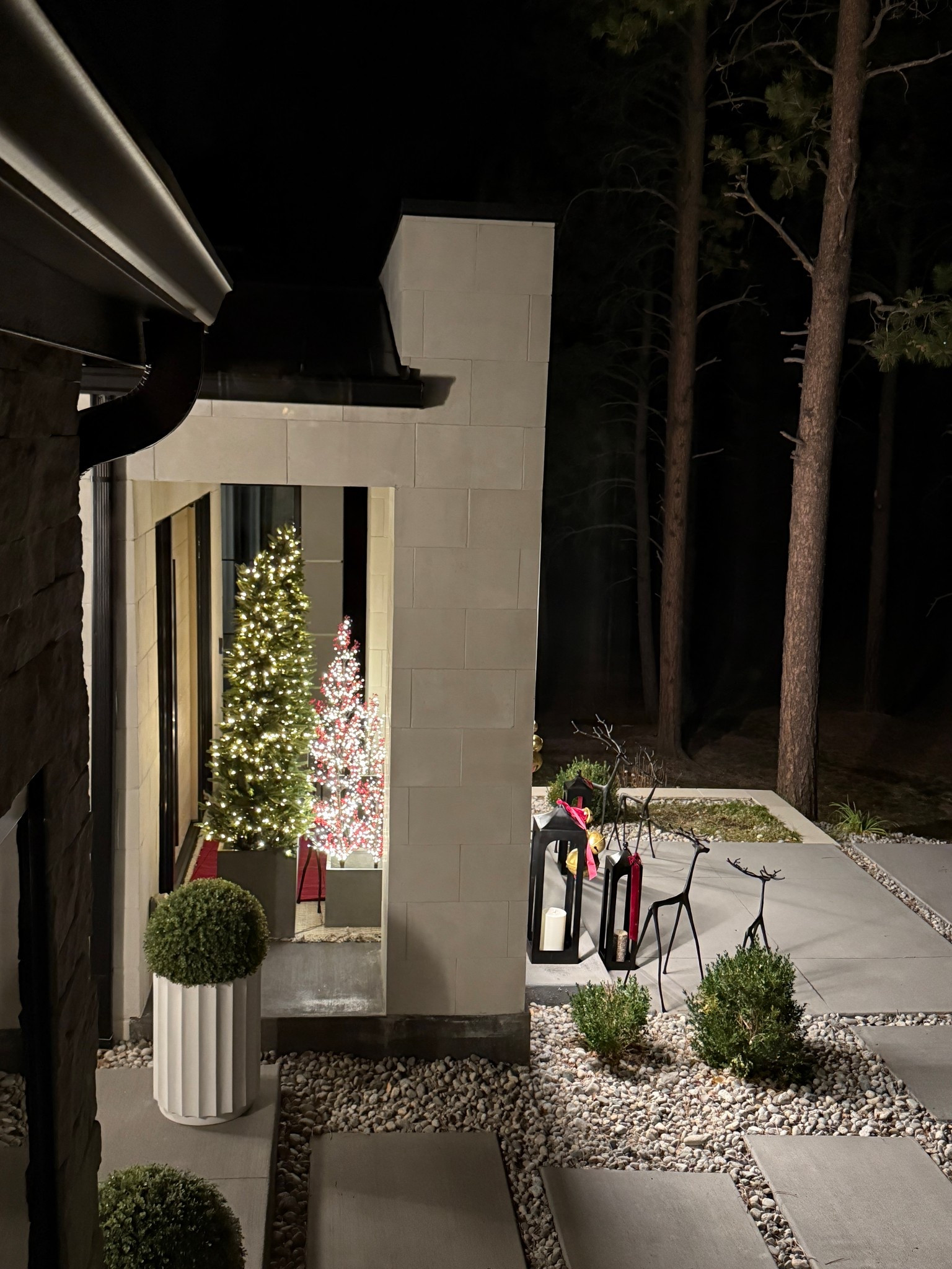 Christmas front porch turned out so cute! The bronze reindeer come in various sizes, up to 45” tall. The Caleb Lanterns are new to my collection and I’m so happy with the quality of them.

#LTKHoliday #LTKStyleTip #LTKHome