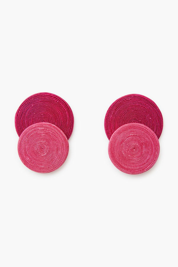 Hot Pink Lennox Earrings | Tuckernuck (US)