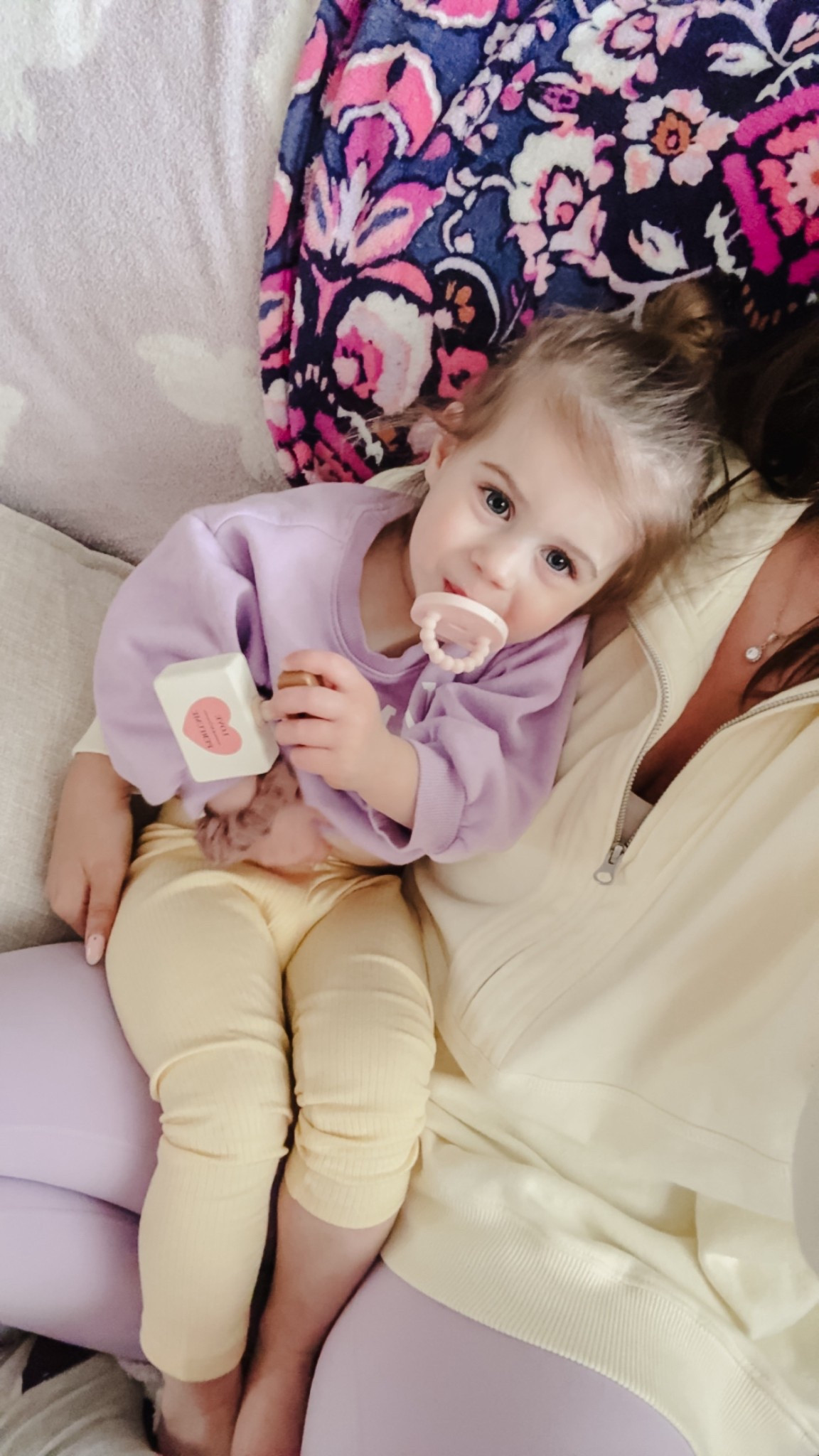 Purple and yellow kinda day with my girl! 

#LTKmomlife #LTKootd #LTKKids