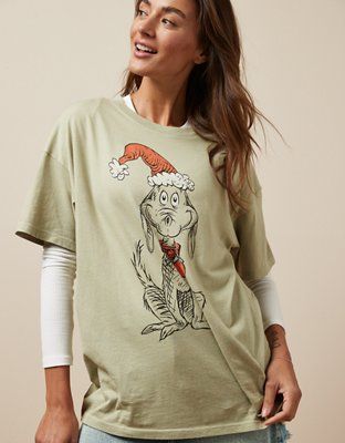 AE Grinch Graphic Tee | American Eagle Outfitters (US & CA)
