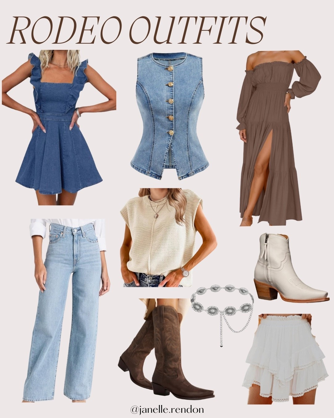 Rodeo outfit ideas! What I’m loving this year! 

#LTKTravel #LTKmomlife #LTKSeasonal