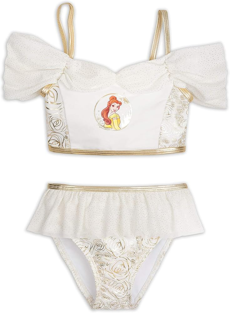 Disney Belle Deluxe Swimsuit Set for Girls – Beauty and The Beast | Amazon (US)
