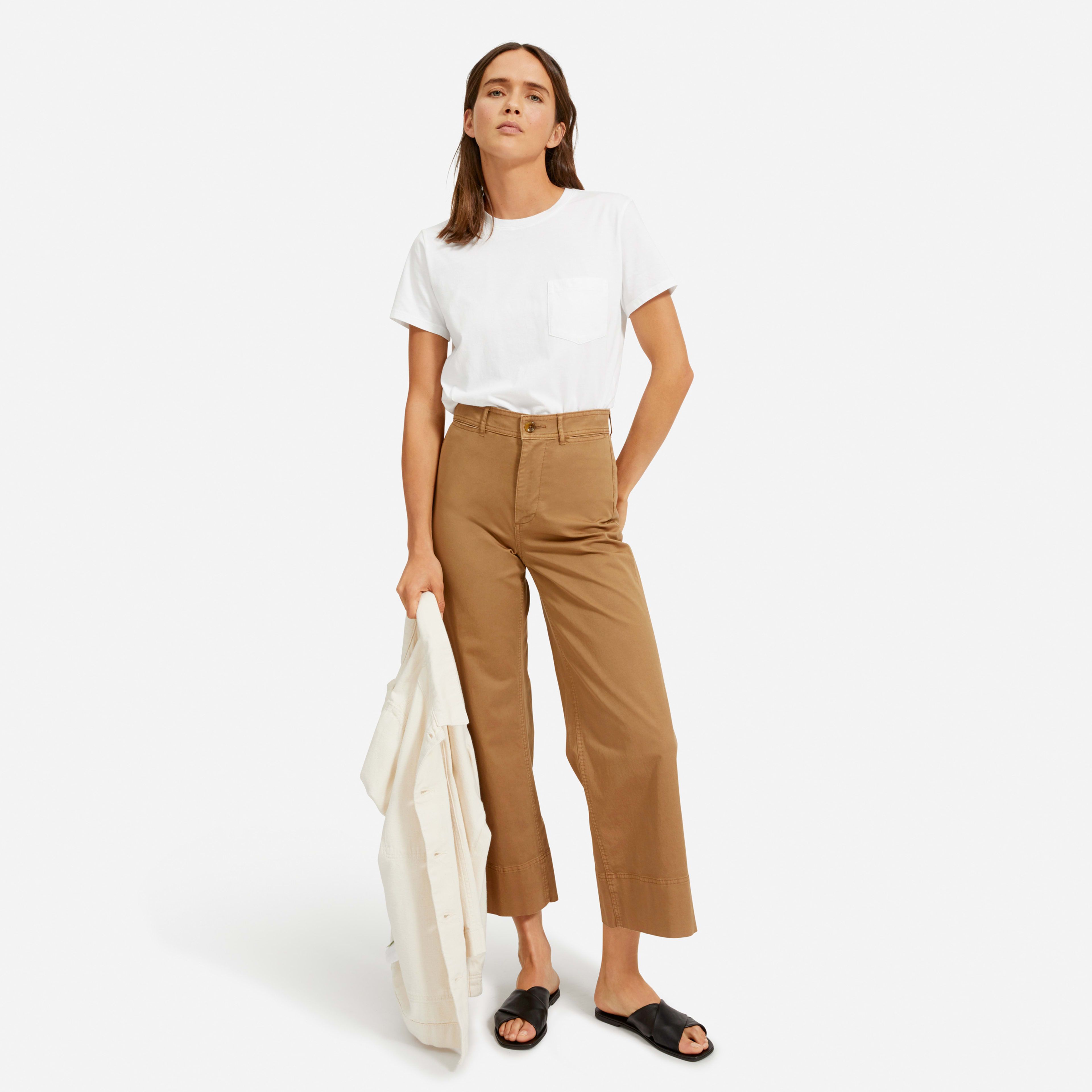 The Organic Cotton Box-Cut Tee | Everlane