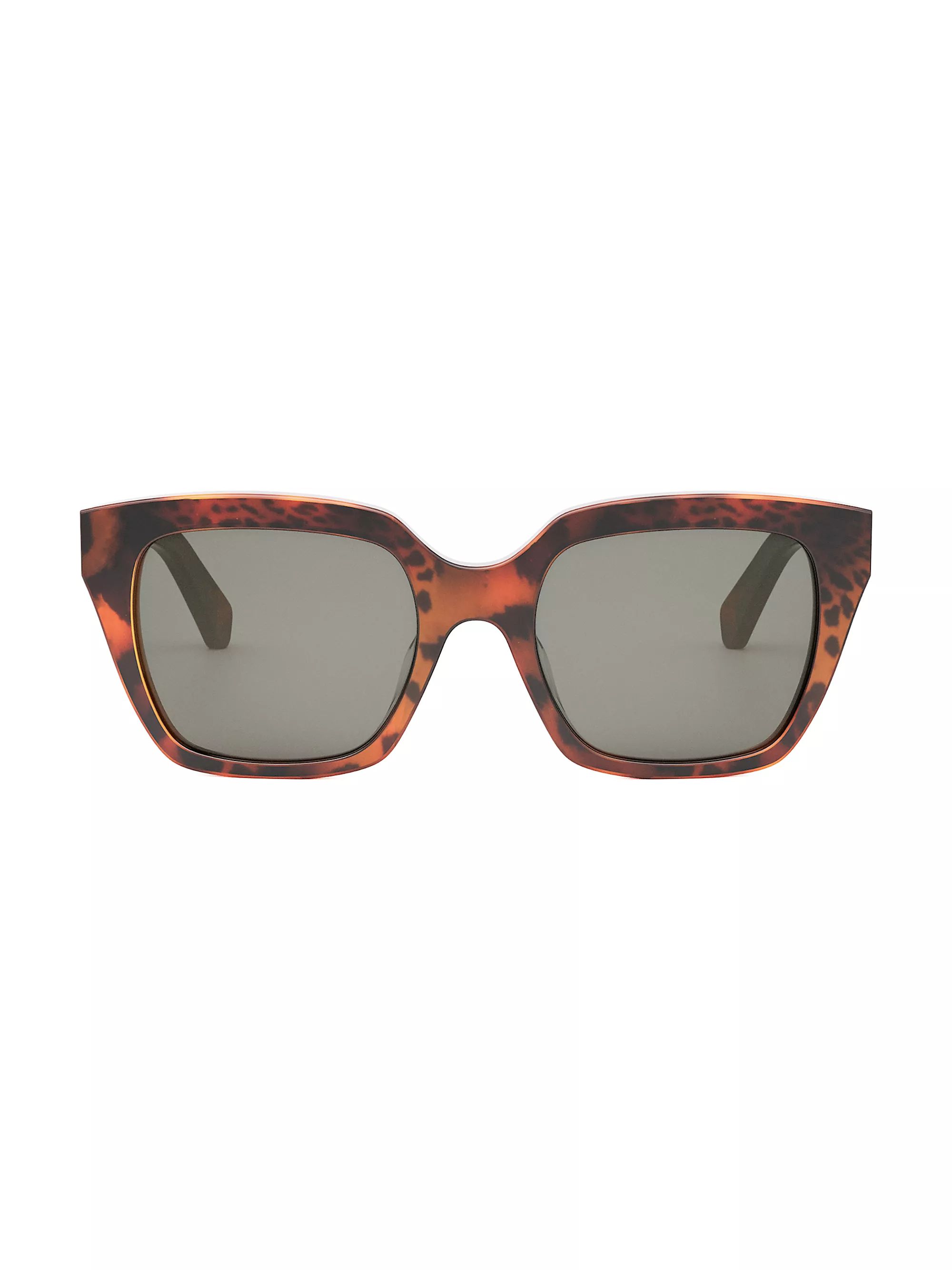 Shop CELINE Monochroms 56MM Geometric Sunglasses | Saks Fifth Avenue | Saks Fifth Avenue