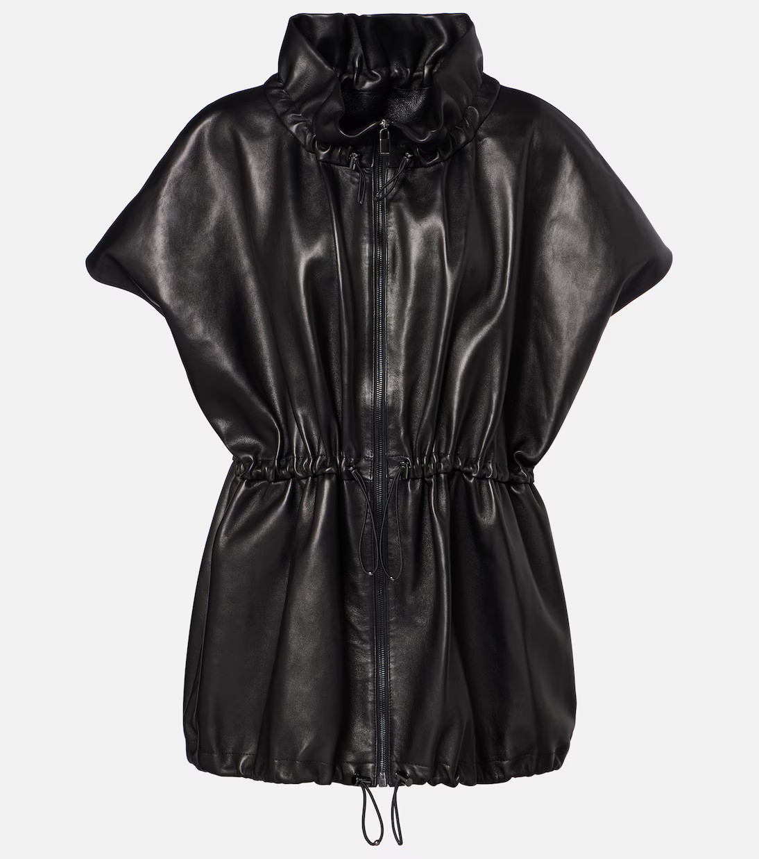 Peplum leather jacket | Mytheresa (US/CA)
