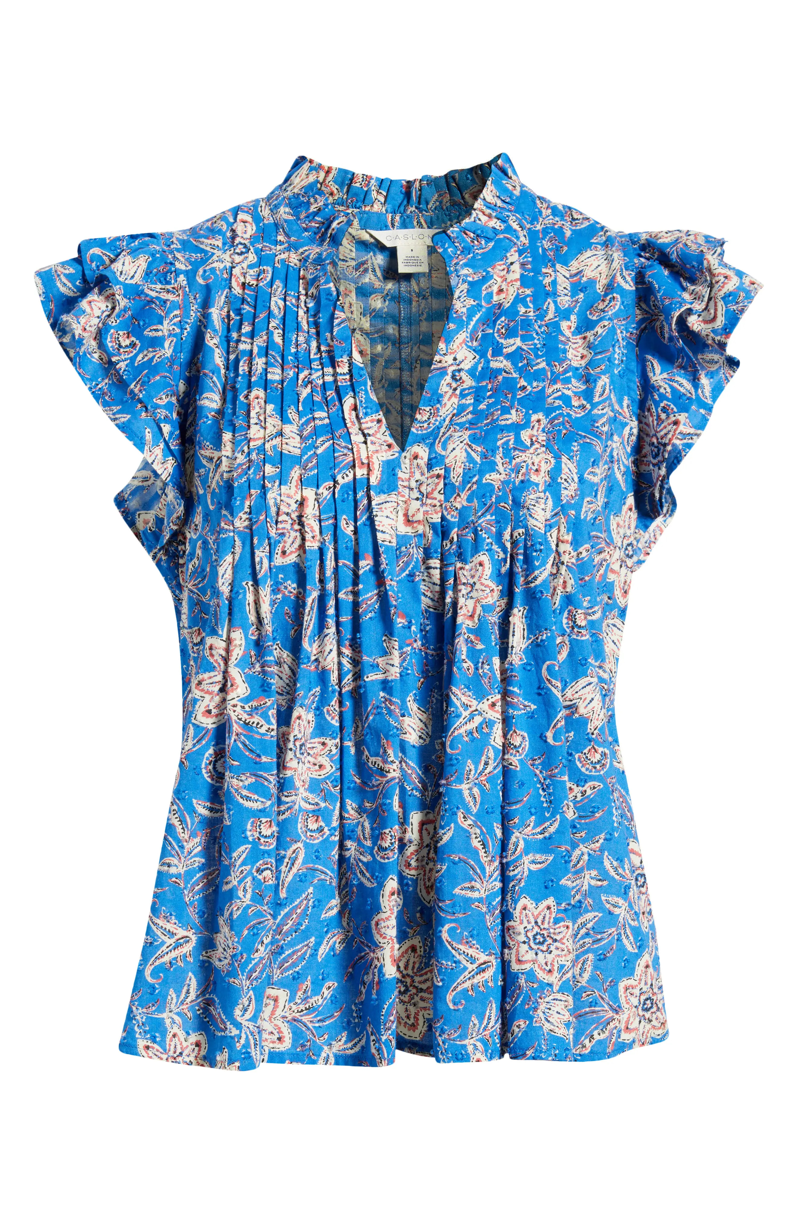 Ruffled Pleated Top | Nordstrom
