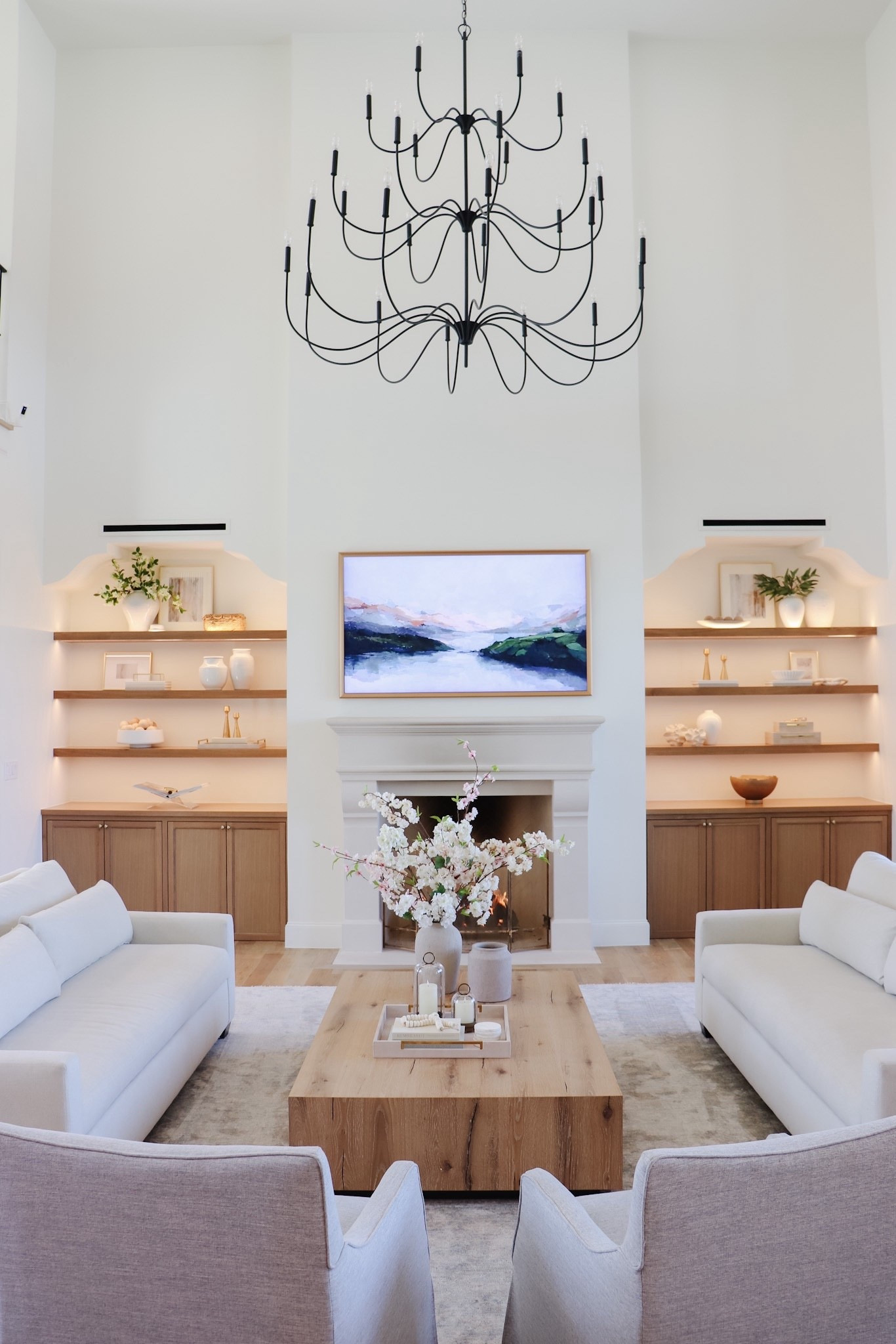 Living room, family room, great room. Transitional modern design

#LTKHome #LTKFindsUnder100 #LTKStyleTip