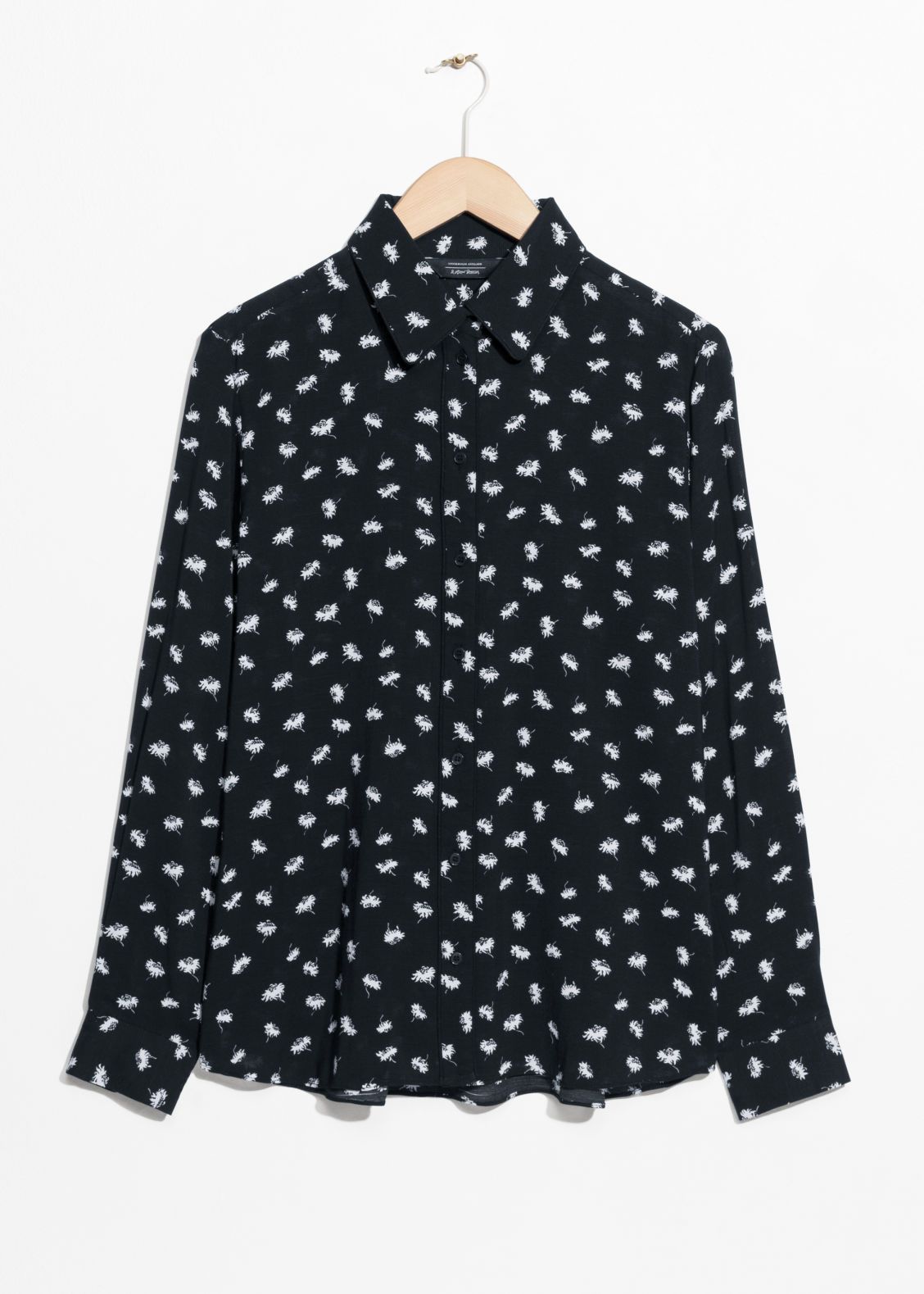 Button Down Shirt - Black | & Other Stories (EU + UK)