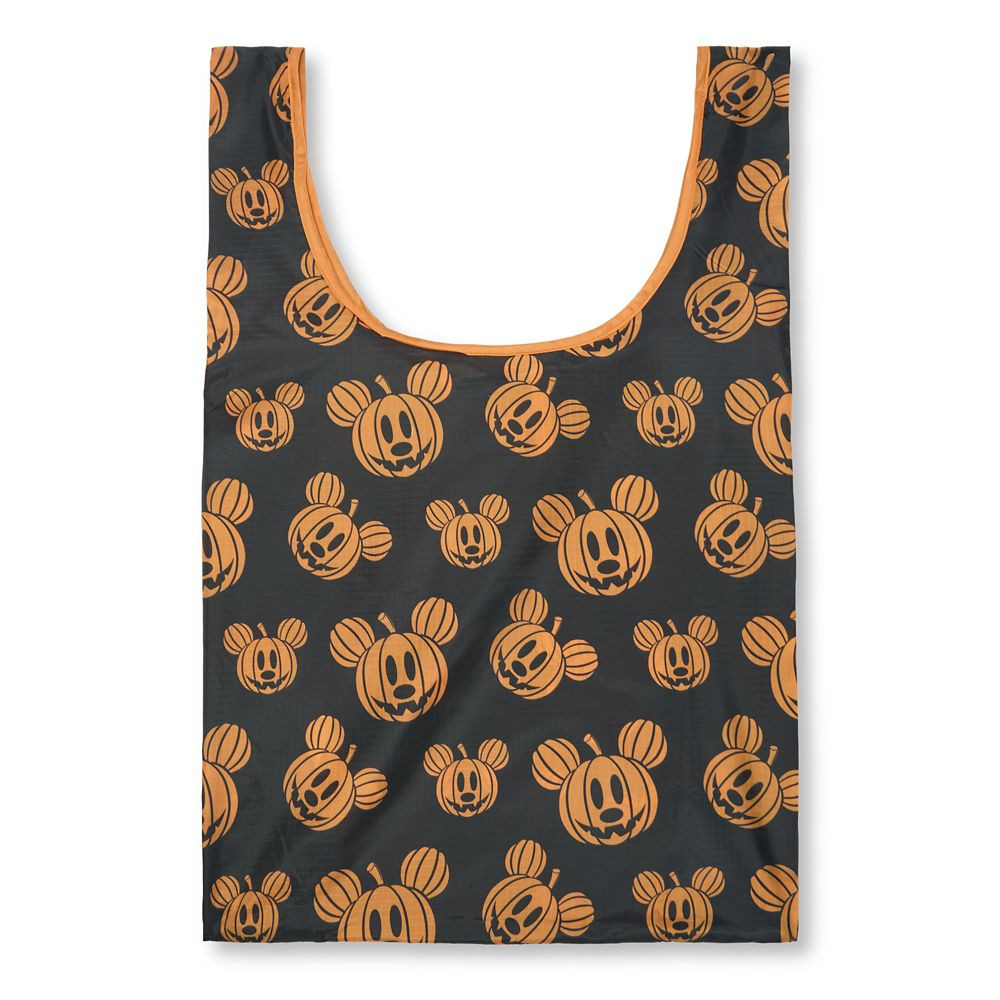 Mickey Mouse Jack-o'-Lantern Halloween Packable Tote Bag | Disney Store