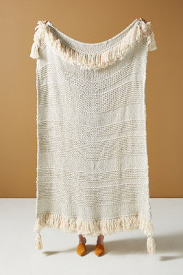Woven Marley Throw Blanket | Anthropologie (US)