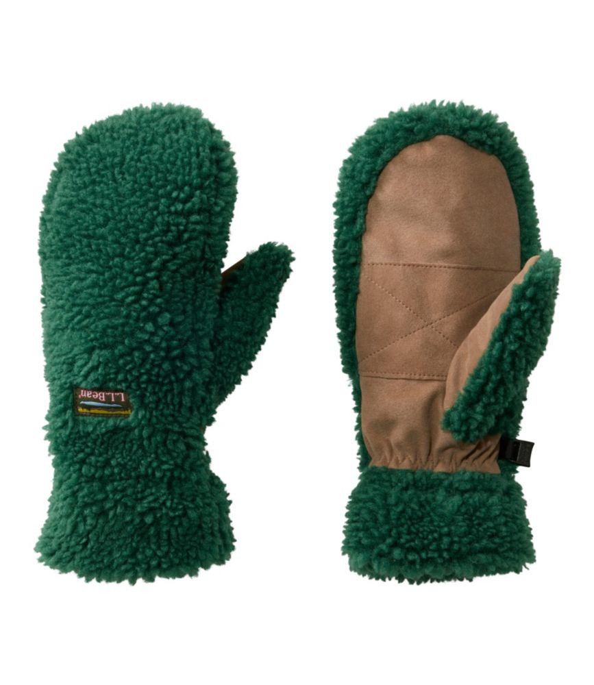 Women's Mountain Pile Fleece Mittens | L.L. Bean