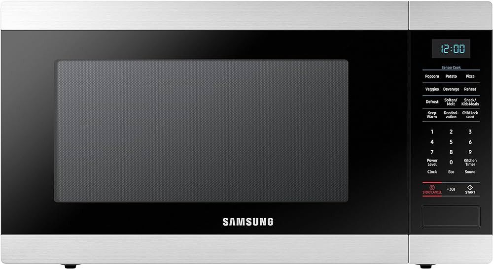 Samsung Electronics Samsung MS19M8000AS/AA Large Capacity Countertop Microwave Oven with Sensor a... | Amazon (US)