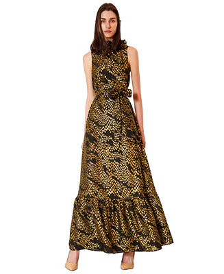 Women's Tie Neck Sash Dress | Macy's