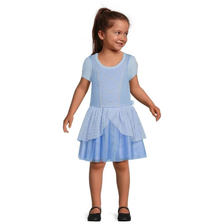 Disney Toddler Girl Cinderella Cosplay Dress, Sizes 12M-5T - Walmart.com | Walmart (US)