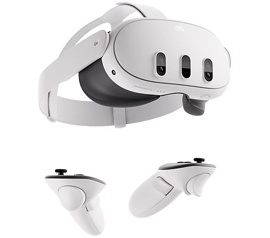 Meta Quest 3 VR and Mixed Reality Headset 128GB - QVC.com | QVC