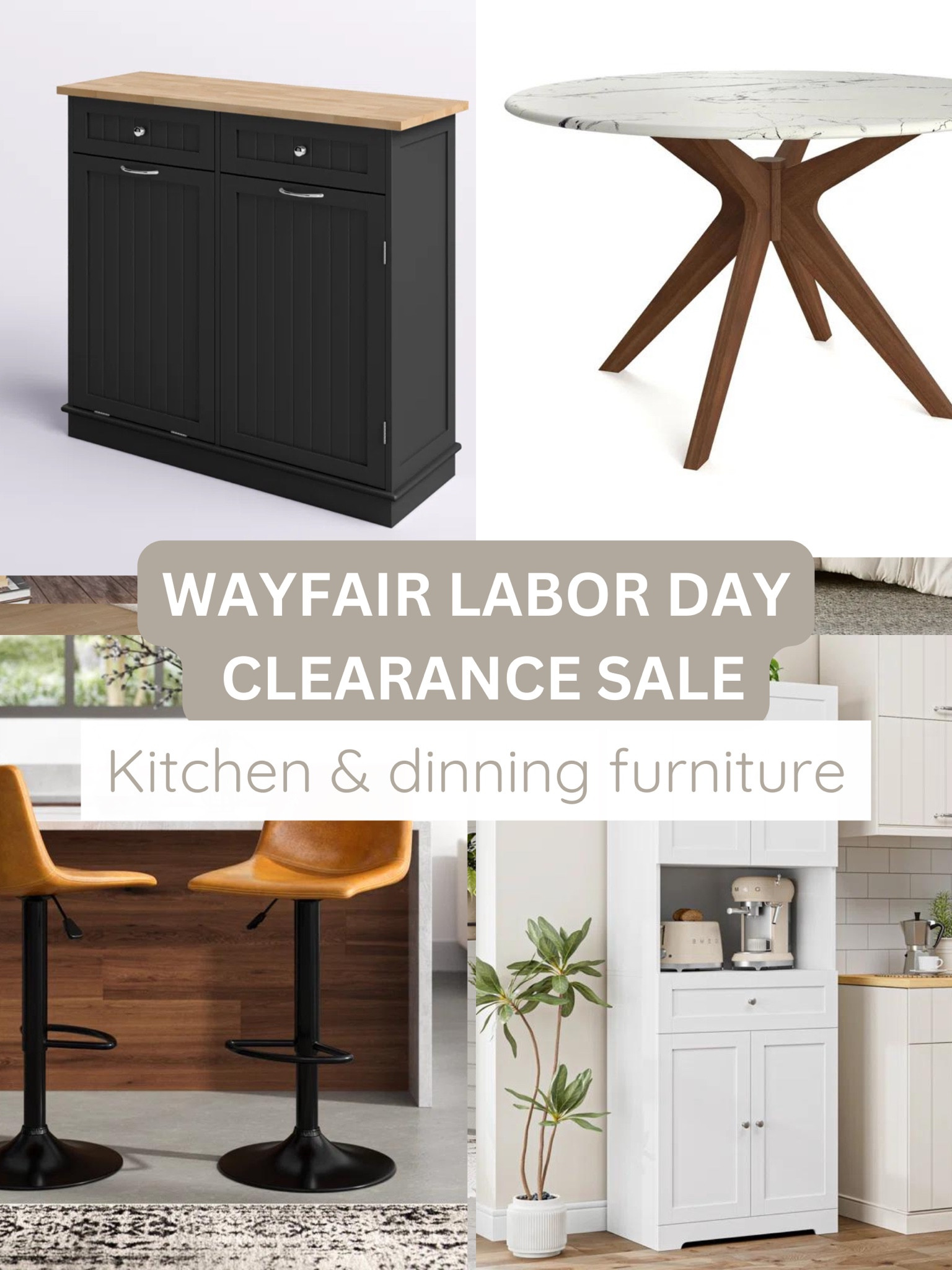 Check this amazing finds for storage and nice furniture for your Kitchen 💥 #LaborDaySale

#LTKHome #LTKSeasonal #LTKFamily