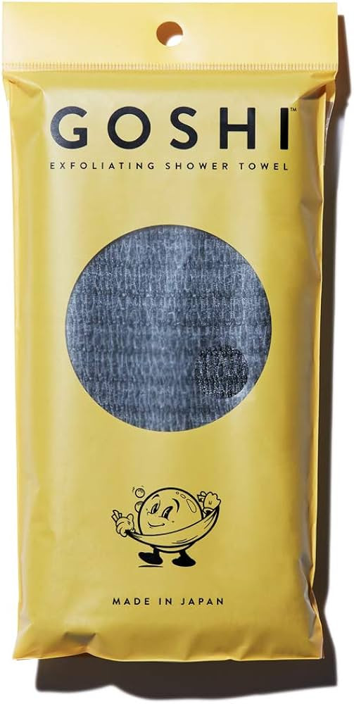 GOSHI Exfoliating Shower Towel - Rip-Resistant Exfoliating Washcloth for All Skin Types - Made in... | Amazon (US)
