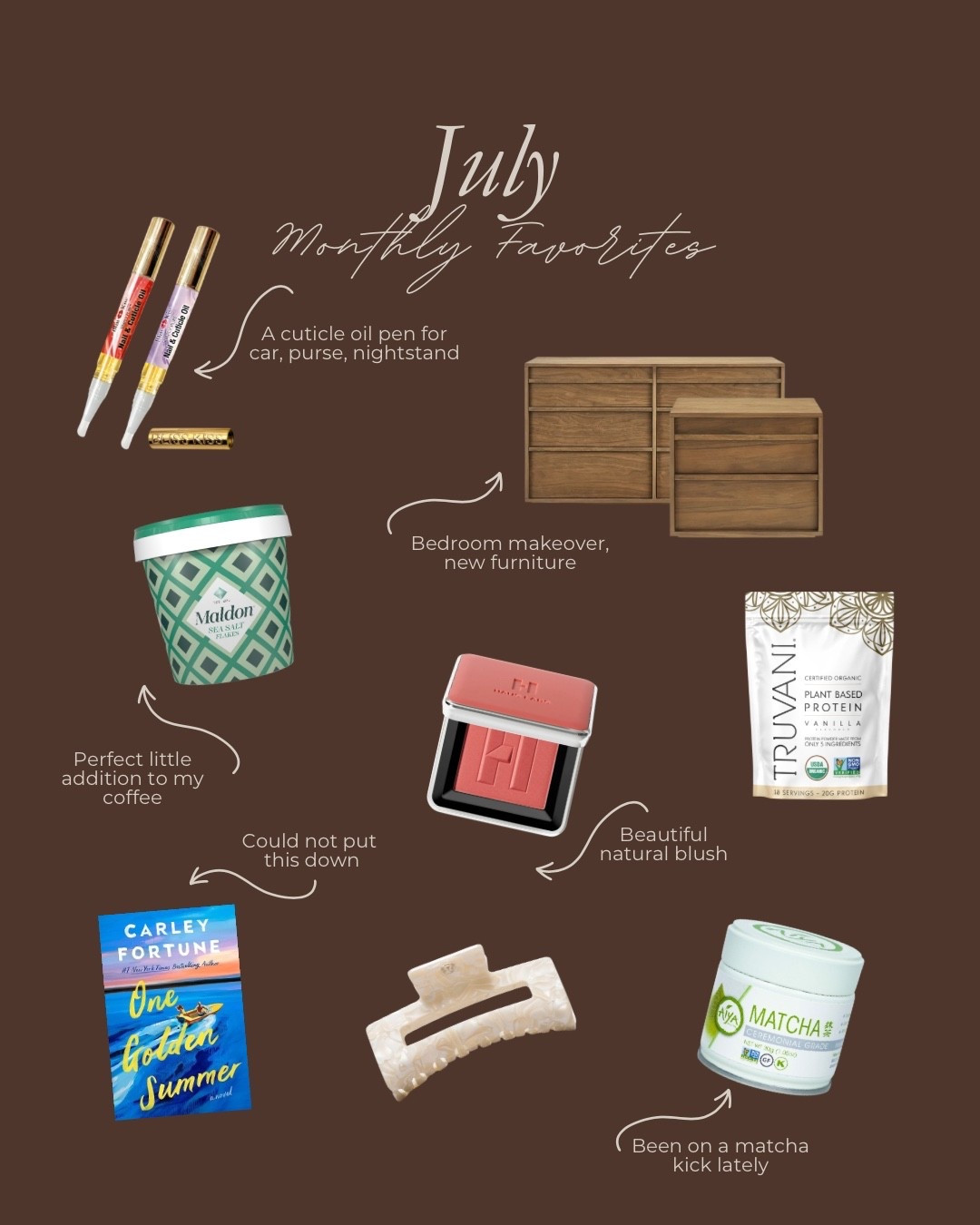 July Monthly Favorites ✨

#LTKBeauty #LTKHome #LTKStyleTip