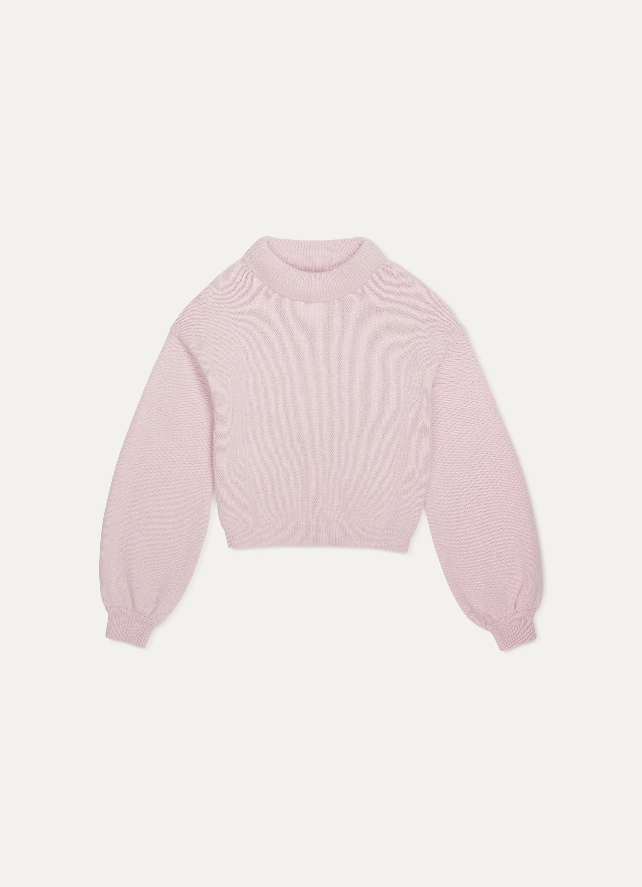 Miranda Coil Neck Sweater Washed Lilac | Something Navy | Something Navy