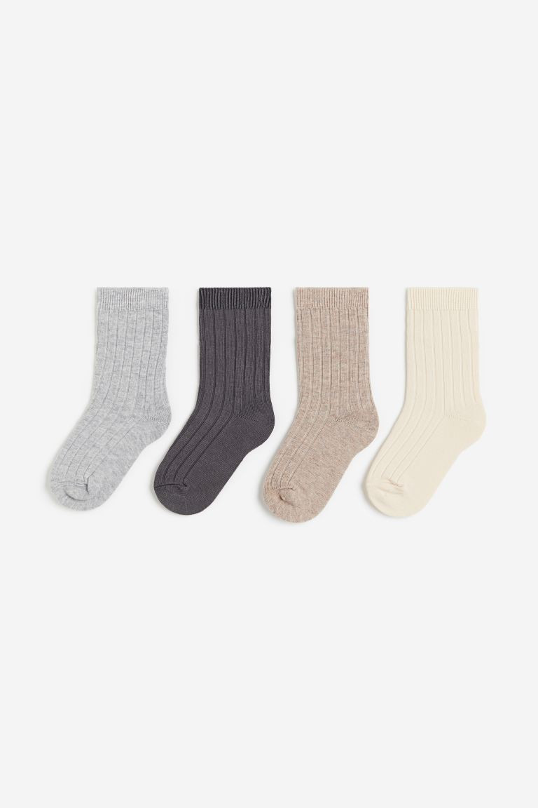 4-pack Socks | H&M (US + CA)