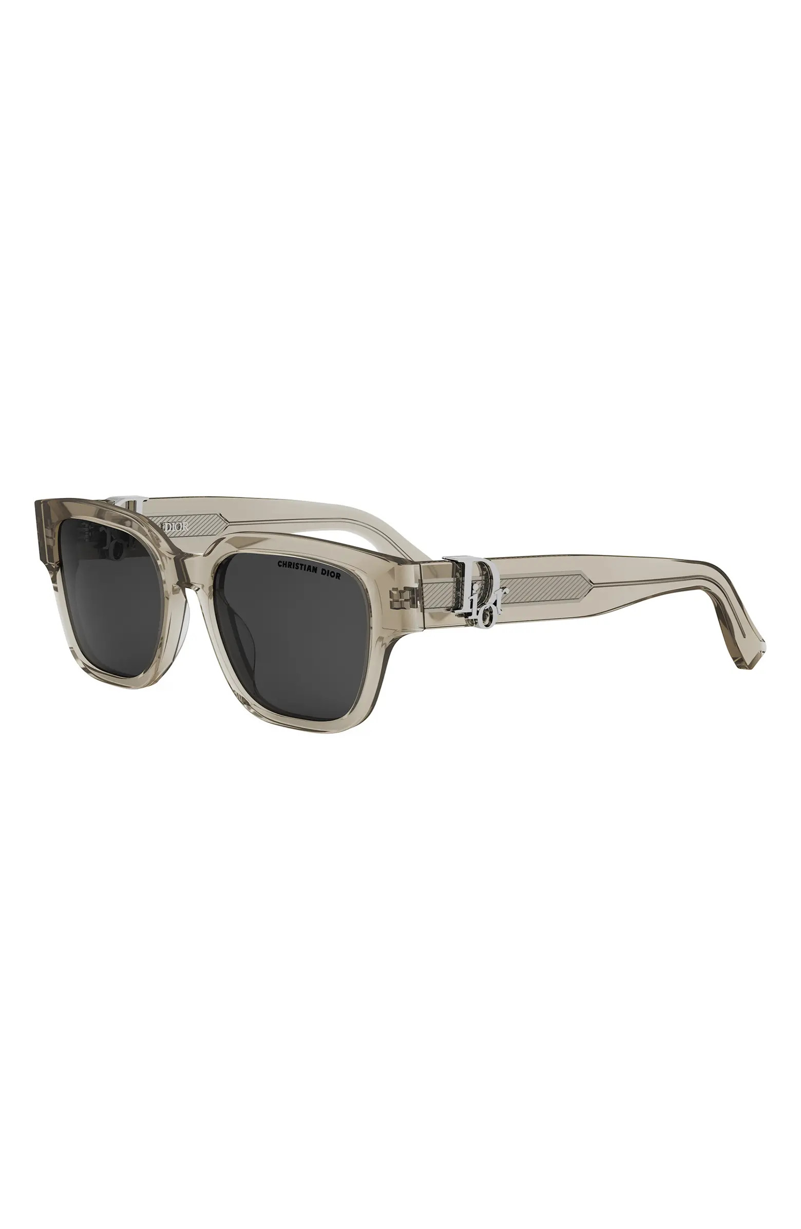 'DiorOblique S1F 53mm Square Sunglasses | Nordstrom