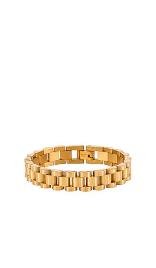 BRACHA Rolly Bracelet in Metallic Gold. | Revolve Clothing (Global)