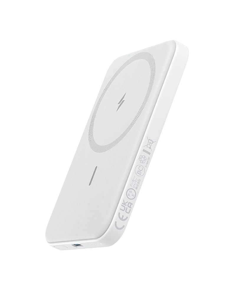 Anker 621 Magnetic Portable Charger (MagGo), 5,000mAh Wireless Power Bank with USB-C Cable, Magsa... | Amazon (US)