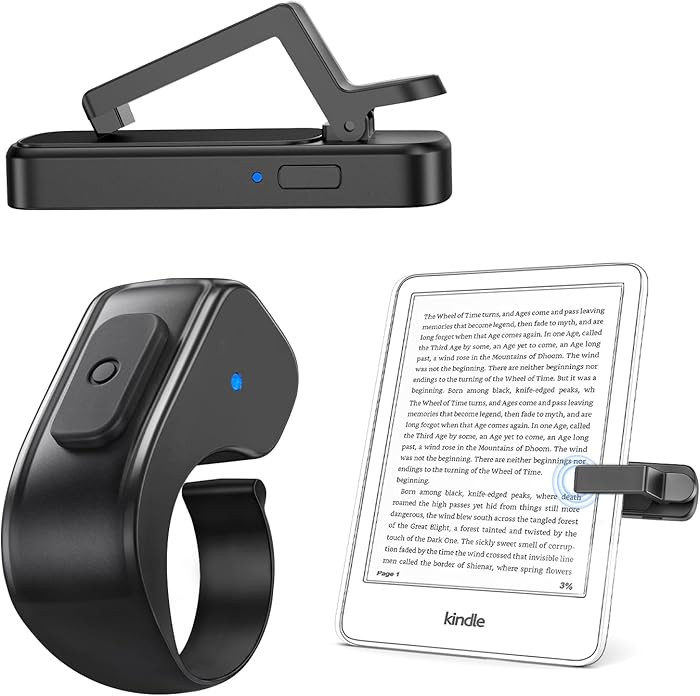 [Case-Friendly] Remote Control Page Turner Ring for Kindle Paperwhite Oasis Scribe Kobo eReaders,... | Amazon (US)