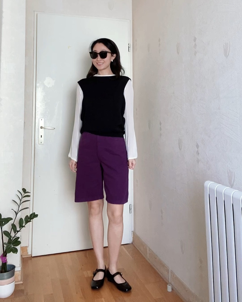 Uniqlo U短裤 很爱☂️这个颜色！ 

#LTKasia #LTKworkwear #LTKstyletip