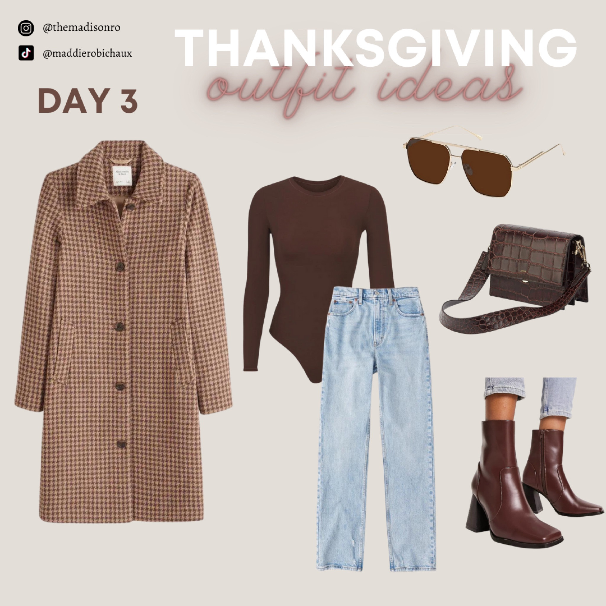 Thanksgiving Outfit Ideas
Work Fit, Fall Fashion, Brown Trousers, SKIMS, Neutral Outfits

#LTKsalealert #LTKHoliday #LTKSeasonal