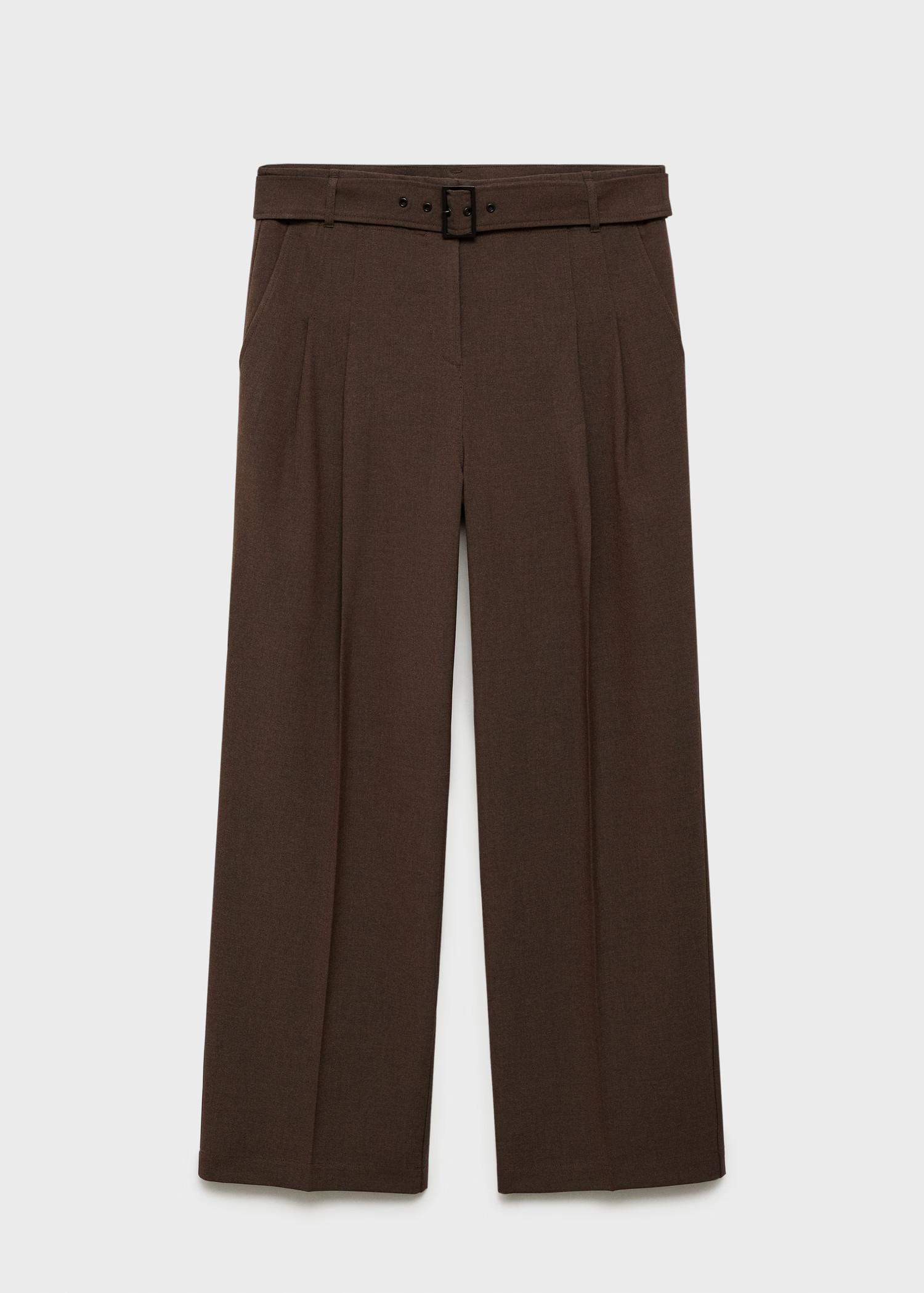 Belt suit trousers - Women | MANGO United Kingdom | MANGO (UK)