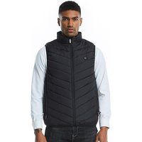 Asupermall - Fashion Men Electric Heated Vest Heating Waistcoat Padded Thermal Warm Outdoor Jackets  | ManoMano UK