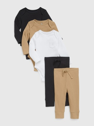 Baby First Favorites Rib Five-Piece Outfit Set | Gap (US)