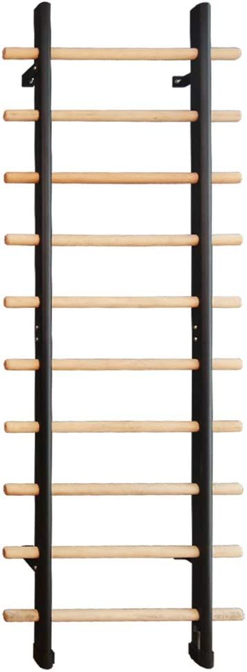 DHT Wood Stall Bar, Swedish Ladder Suspension Trainer with 10 Strategic Rods, for Home, Gym, Scho... | Amazon (US)