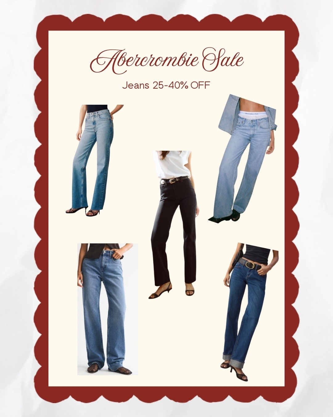@abercrombie sale!!! All jeans 25-40% off go shop!! Linked some of my favorites!

#LTKootd #LTKPetite #LTKWorkwear