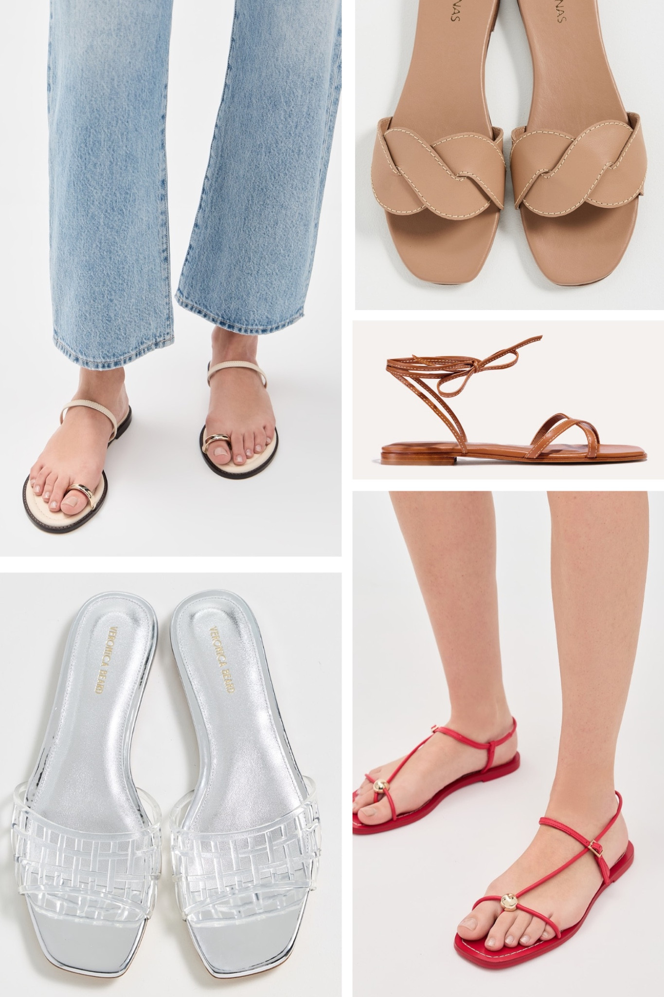 Spruced up spring sandals! ✨ 