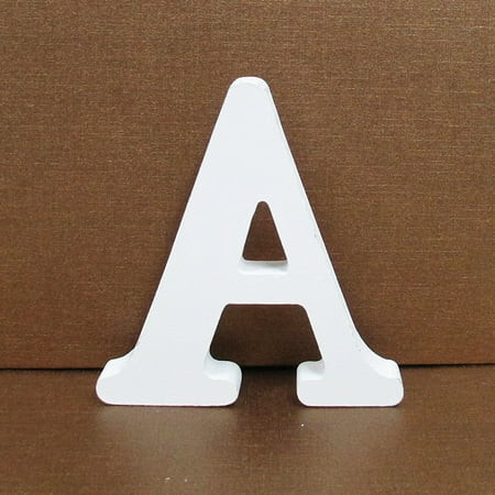 Crafts White Wood Letters - 25-Piece Standing Wooden Alphabet A - Y Marquee Letters 3.15 x 0.47-Inch | Walmart (US)