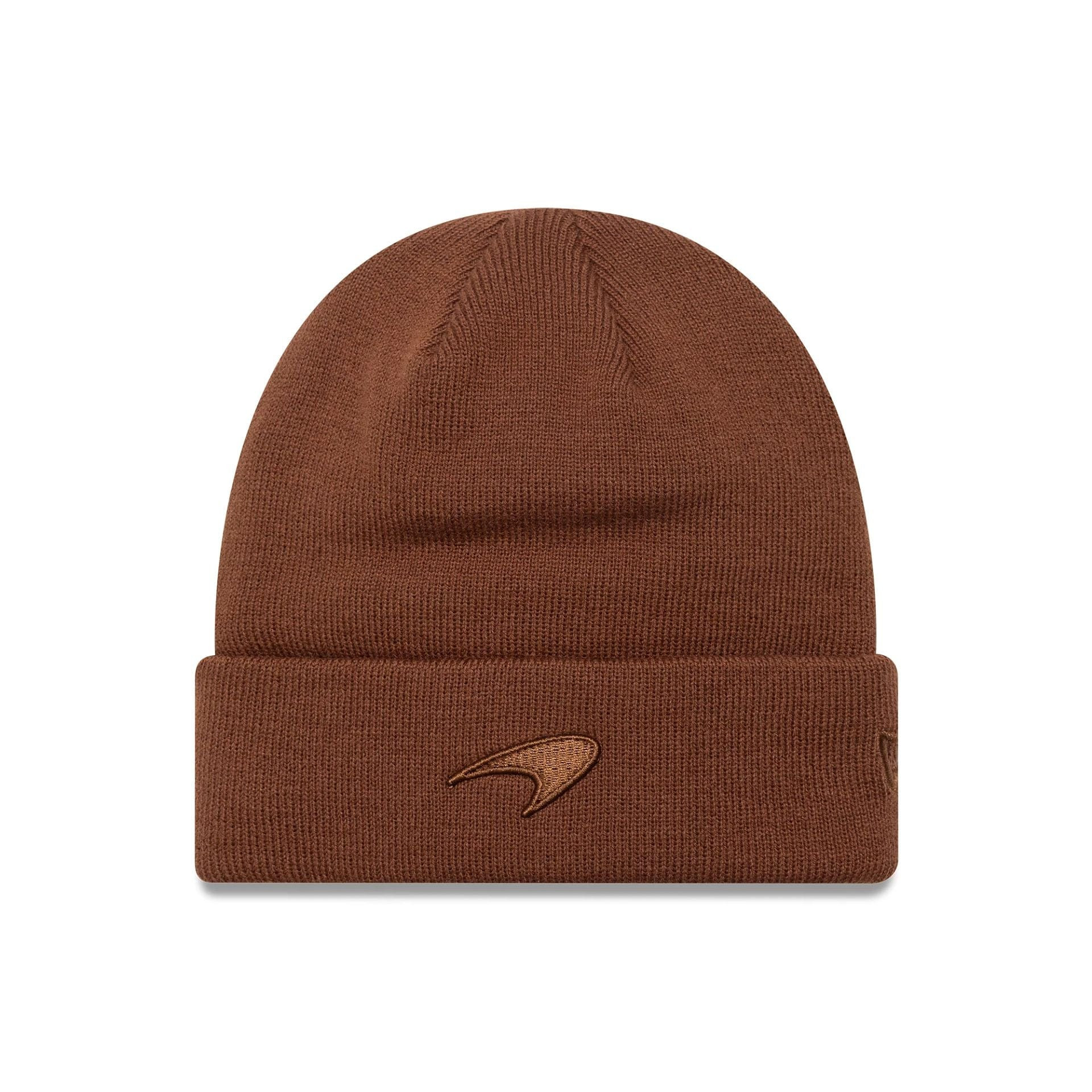 Seasonal McLaren Racing Brown Cuff Knit Beanie Hat | New Era Cap