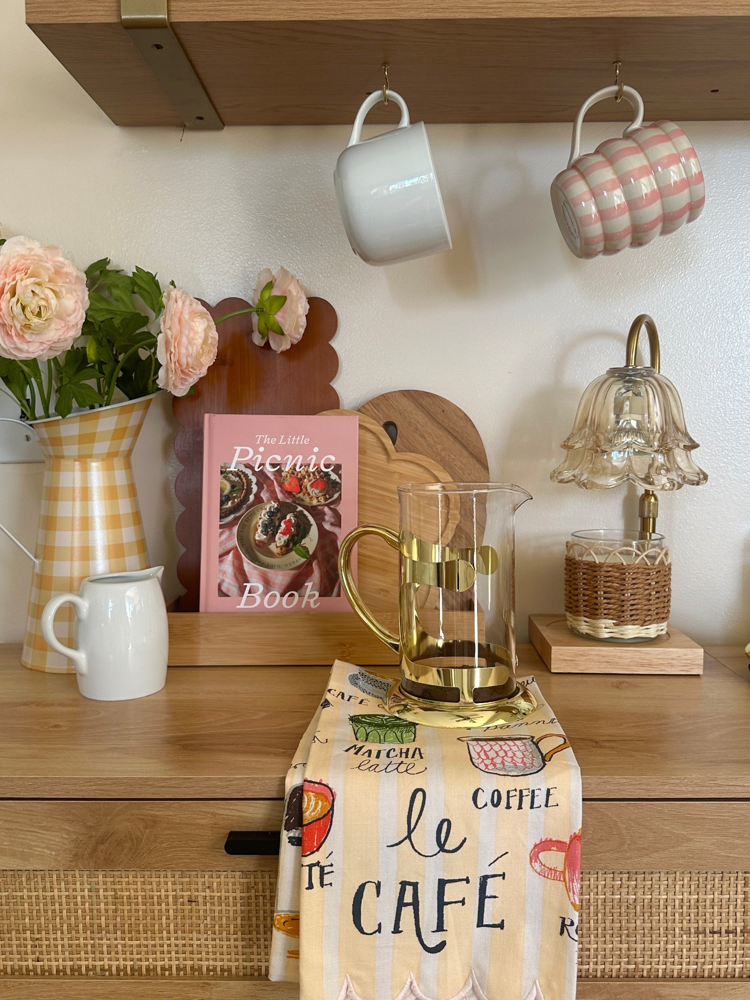 Sneak peek of some coffee bar updates that I can’t wait to share with you soon! Loving all of these spring cottage vibes 🌼☕️🏠

#LTKHome #LTKSeasonal #LTKSpringSale
