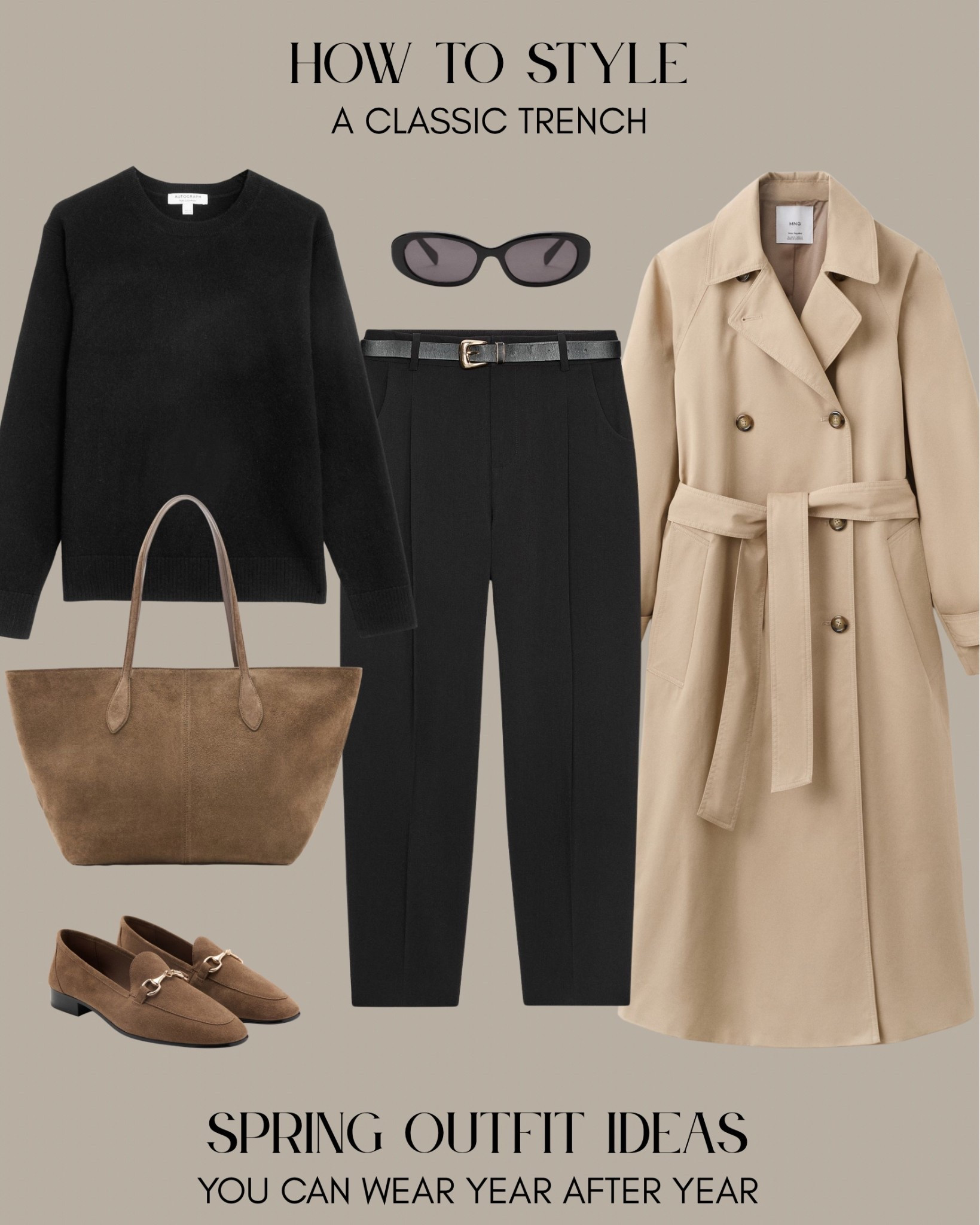 A trench coat is one item that can be deemed a true ‘classic’. They can be worn at any age, they’re versatile and they’re practical. Regardless if it’s high street or high end it’s a wardrobe staple that will be in your wardrobe for years. 

#LTKuk #LTKworkwear #LTKspring