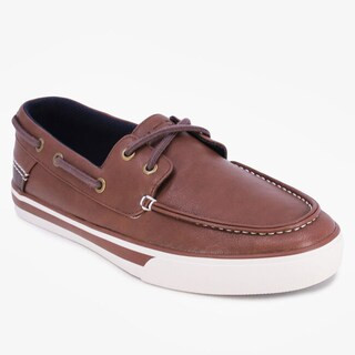 LOGO-DEBOSSED BOAT SHOE | Nautica